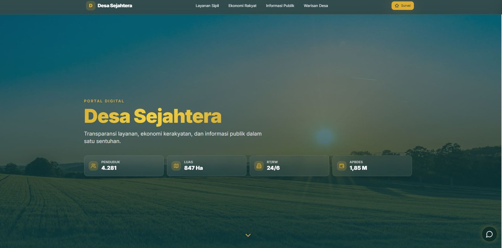 Demo Web Desa V1